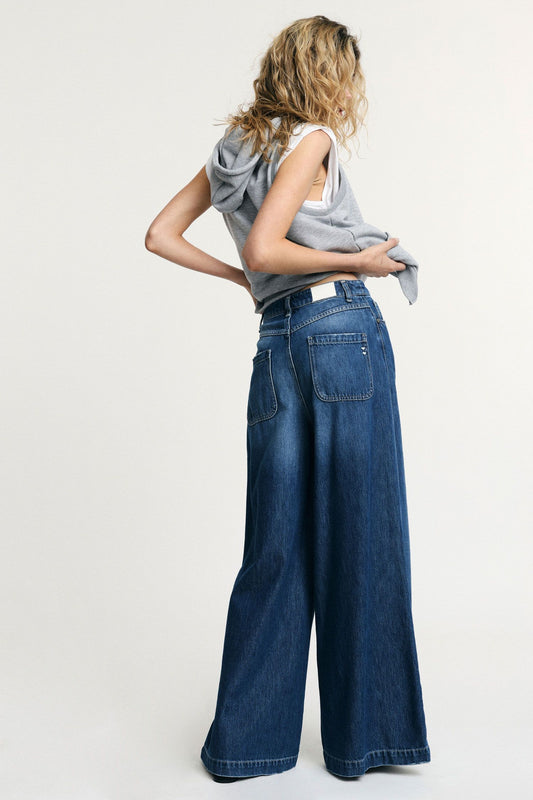 FLERIA WIDE LEG JEANS