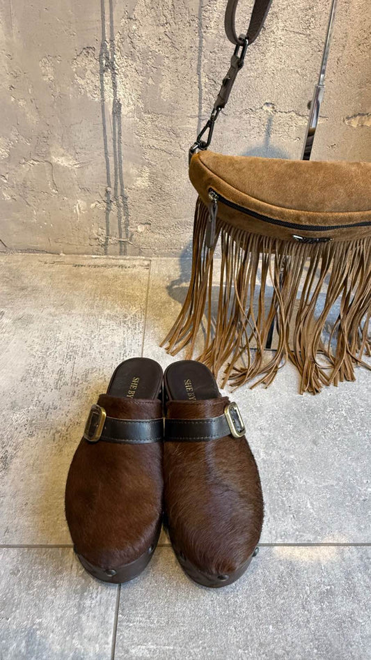 FEDRA PONYSKIN SABOT