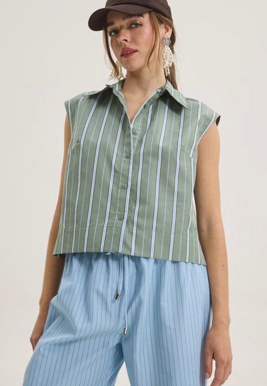 DAHRIA CROPPED SHIRT