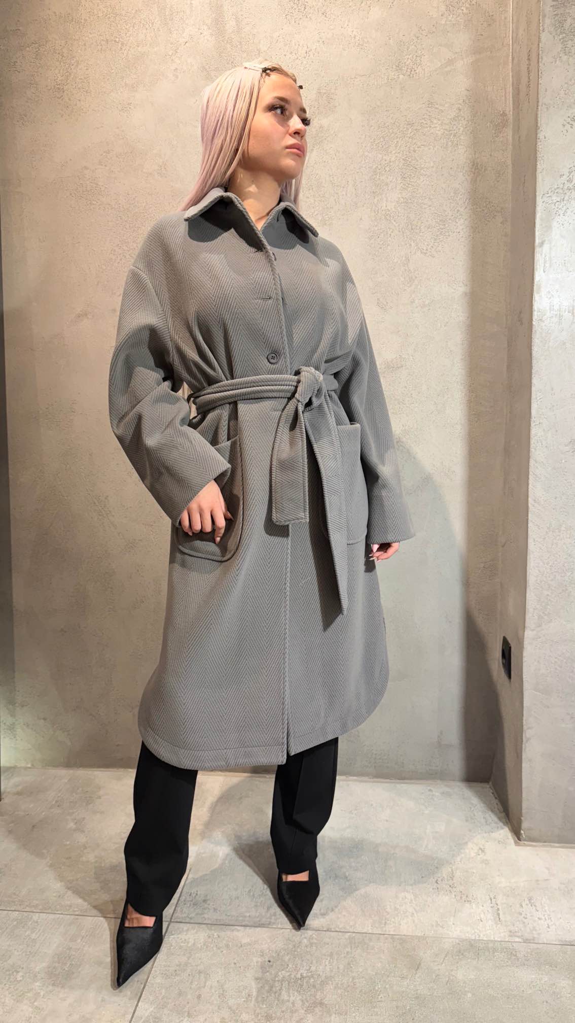 WILLOW COAT GREY