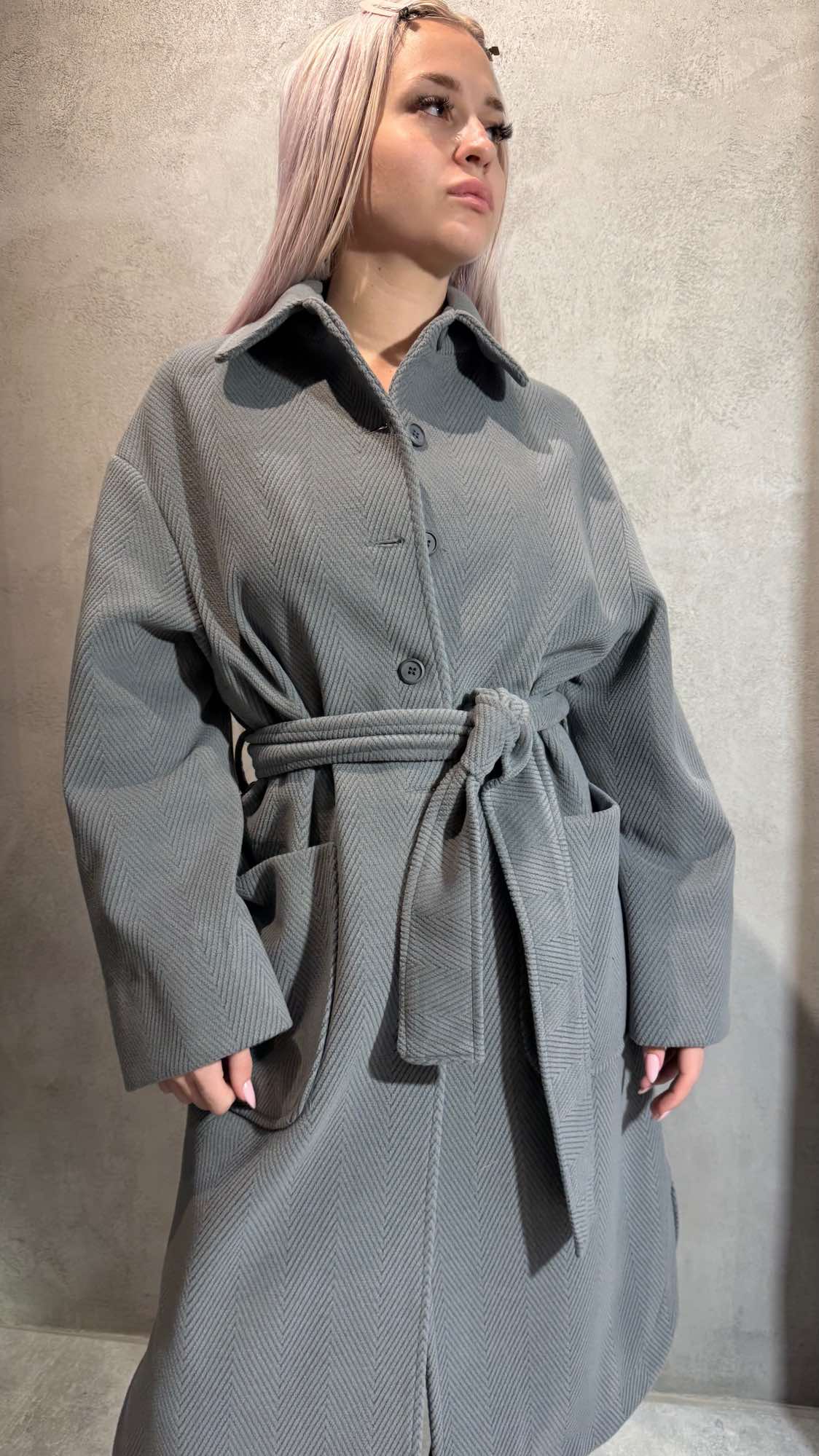 WILLOW COAT GREY