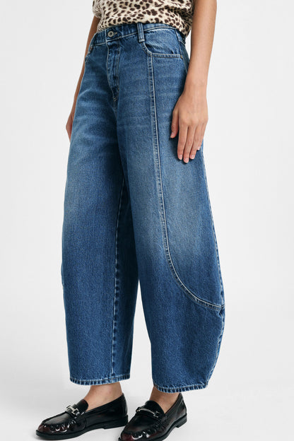 MILA BALLOON DENIM PANTS