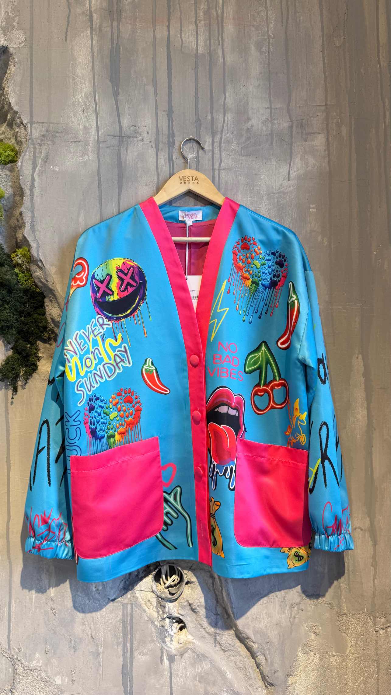 BETANY JACKET TURQUOISE