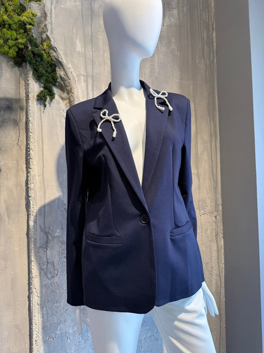 CLARA JACKET NAVY BLUE - Vesta Donna