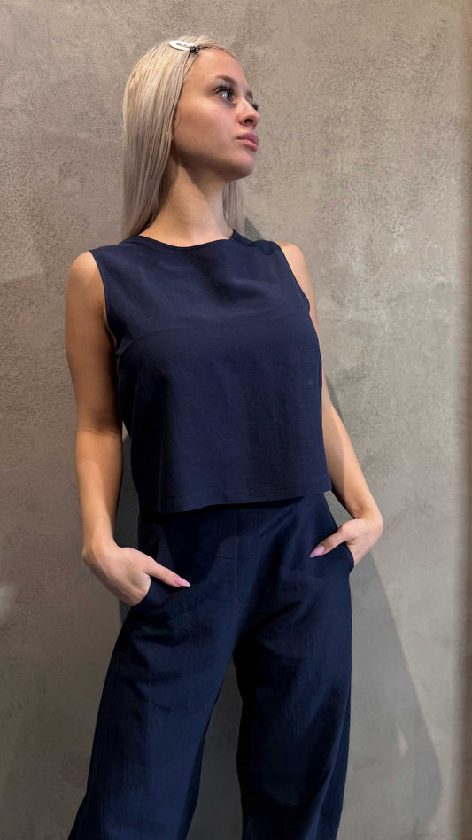 GLORIA SET NAVY BLUE