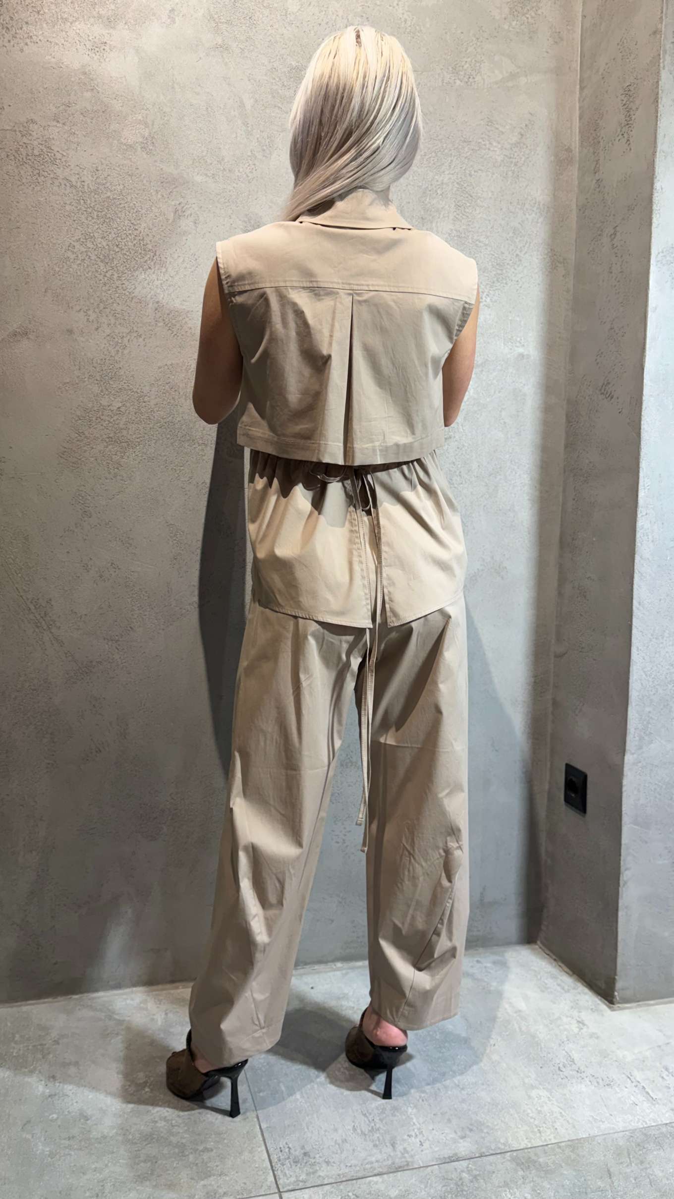  ABBIE SET BEIGE - Vesta Donna 