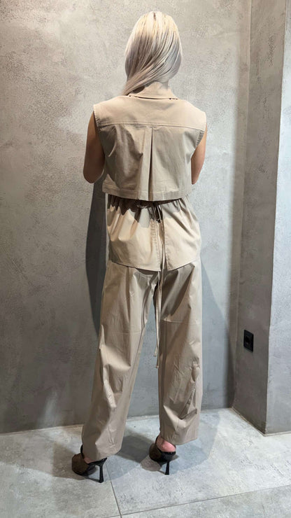  ABBIE SET BEIGE - Vesta Donna 