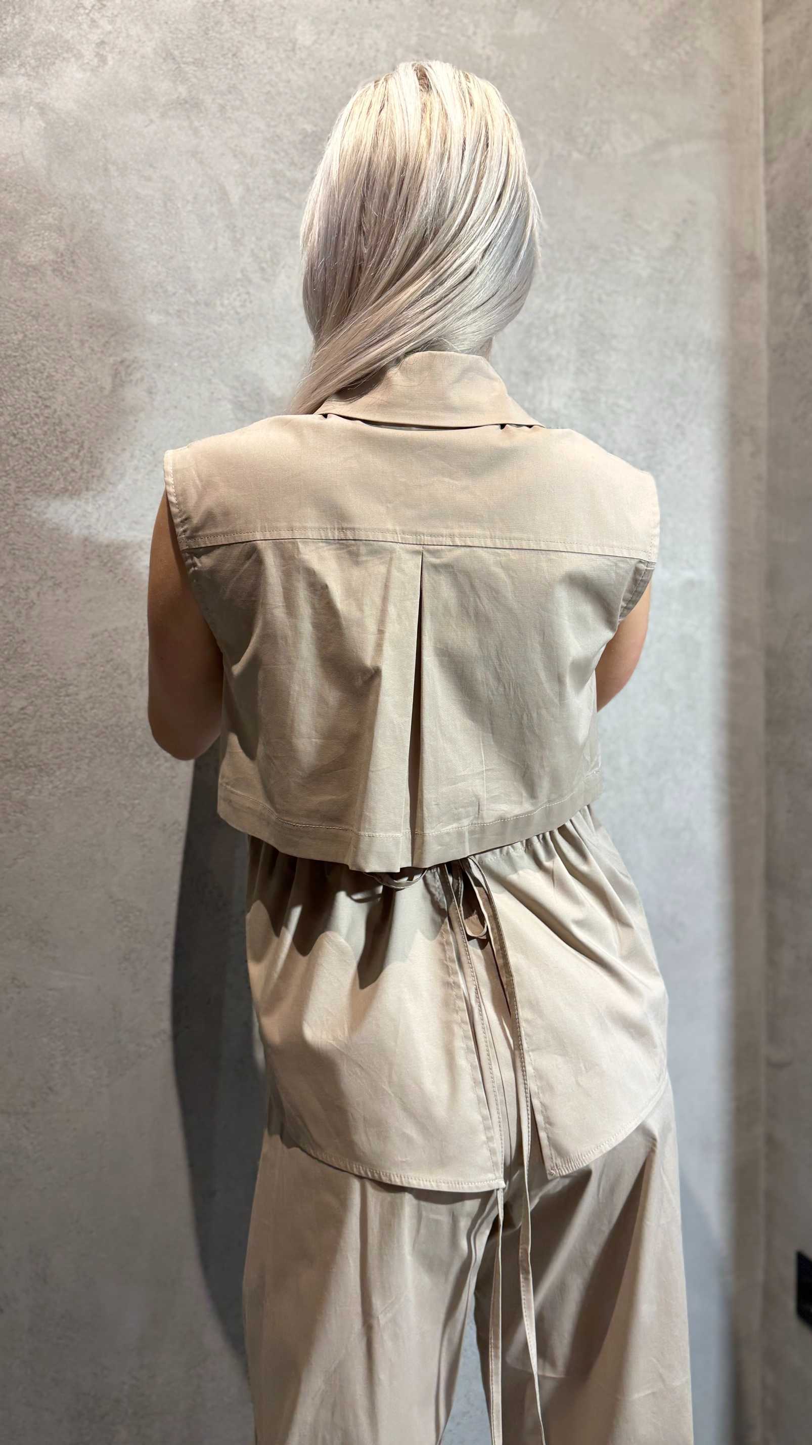  ABBIE SET BEIGE - Vesta Donna 