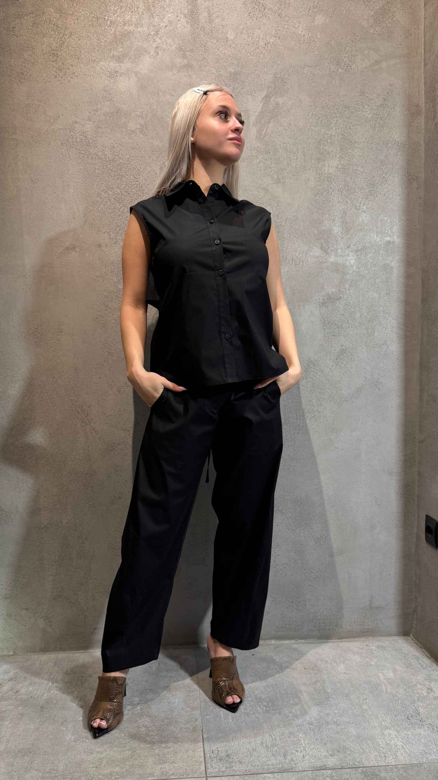  ABBIE SET BLACK - Vesta Donna 