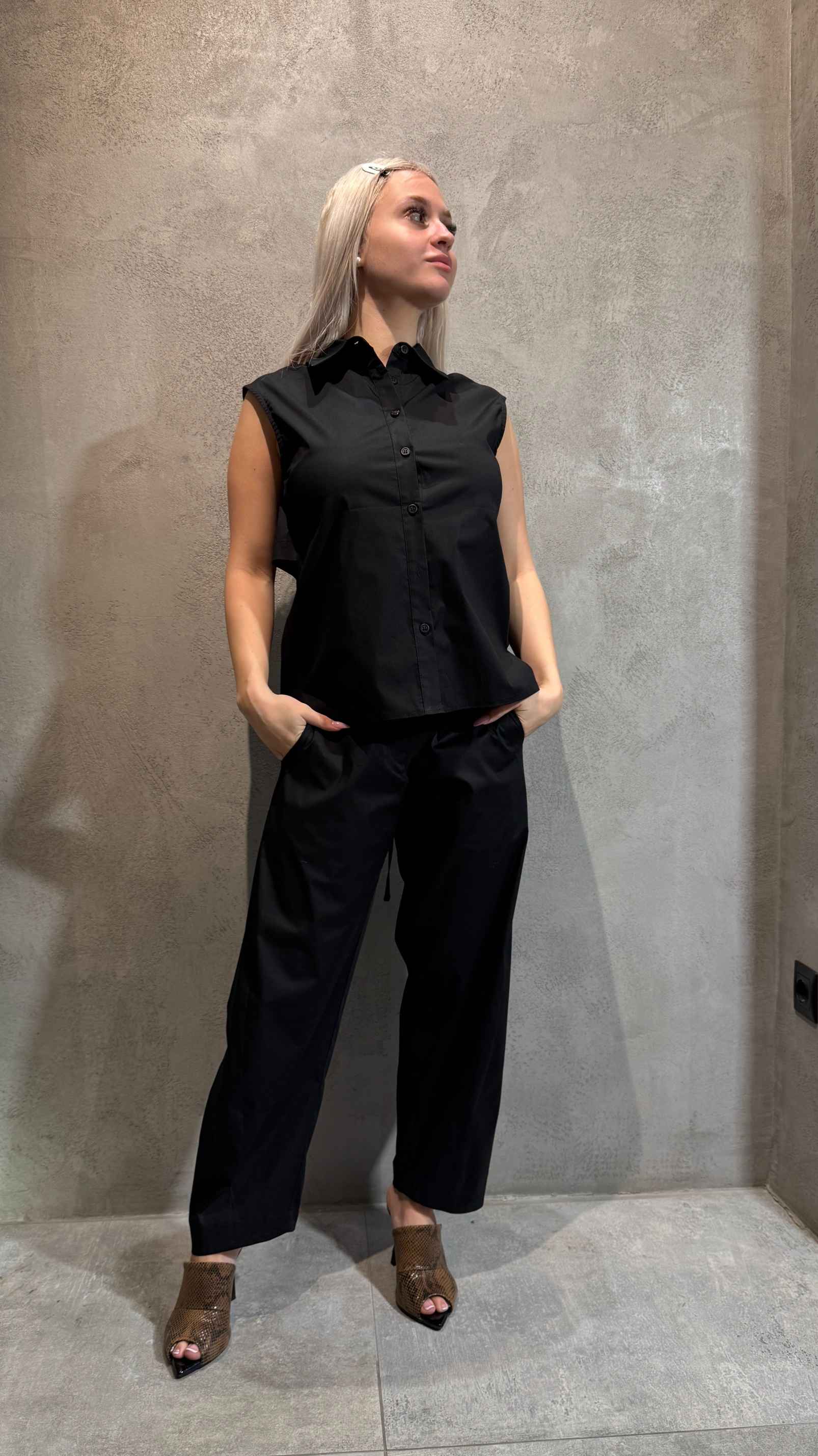  ABBIE SET BLACK - Vesta Donna 