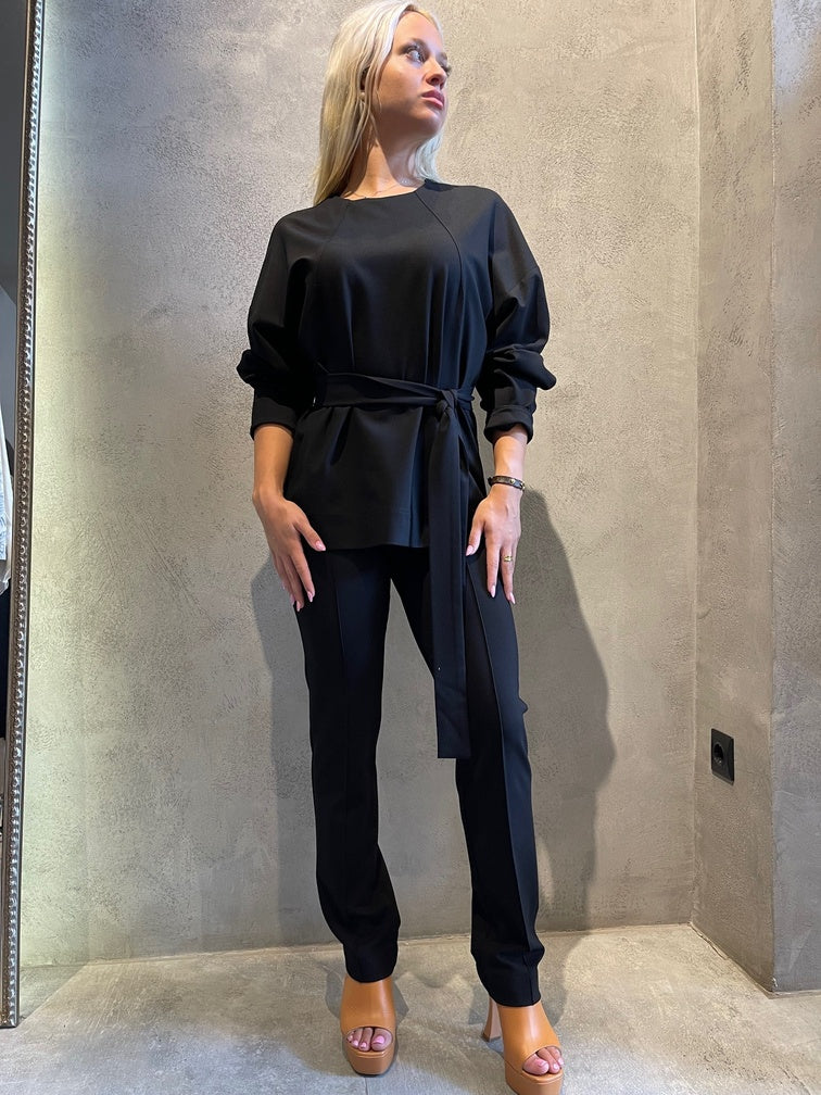 MAIA PENCIL PANTS BLACK