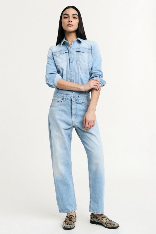  SALMA STRAIGHT LEG JEANS - Vesta Donna 