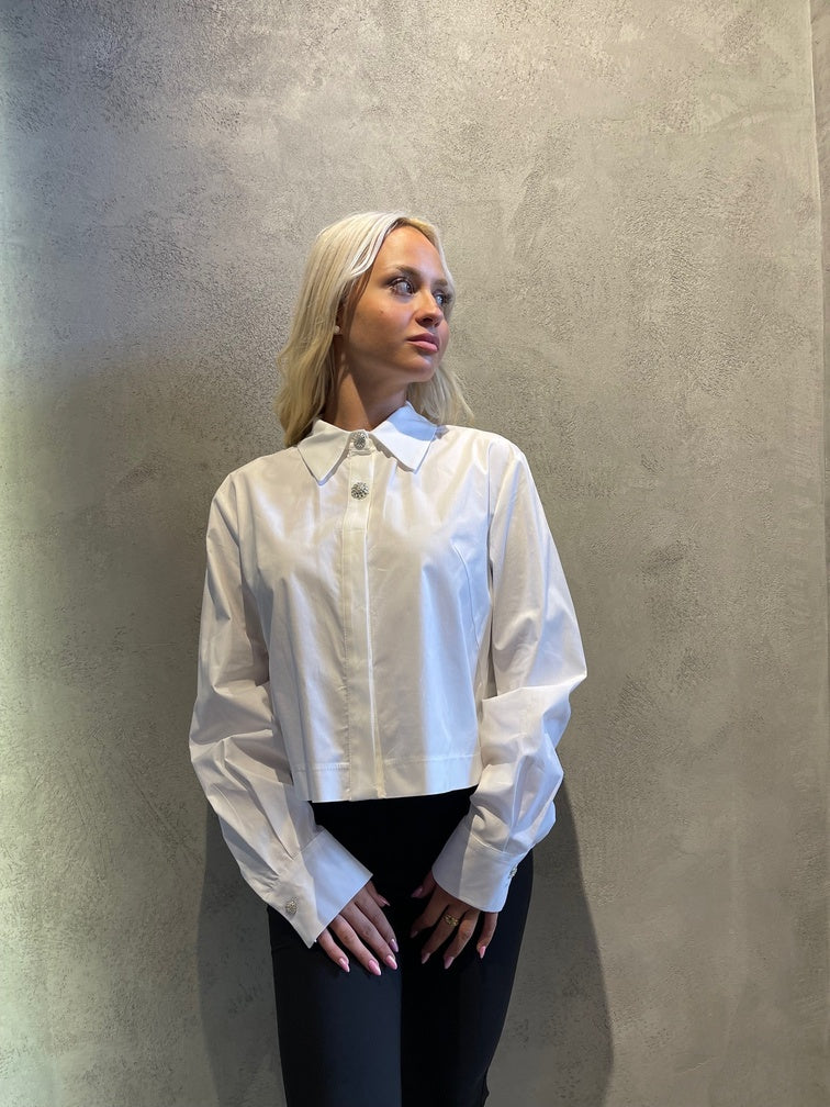 Moutaki ERMINA SHIRT WHITE - Vesta Donna 