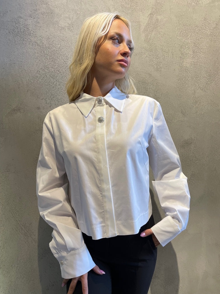 Moutaki ERMINA SHIRT WHITE - Vesta Donna 