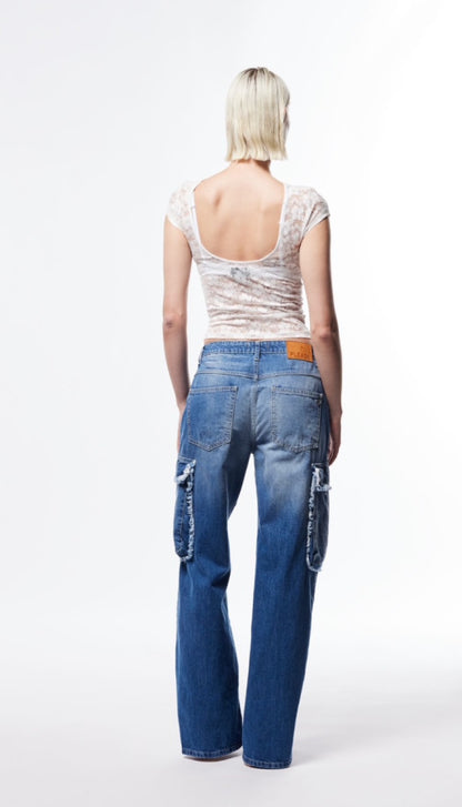 RENEE CARGO JEANS