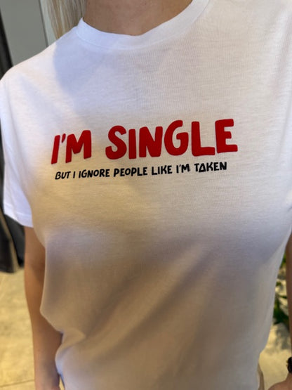 SINGLE T-SHIRT WHITE