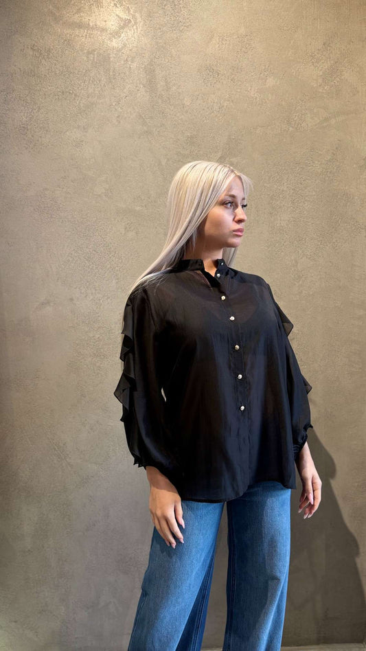 OCEAN MIRAGE SHIRT BLACK