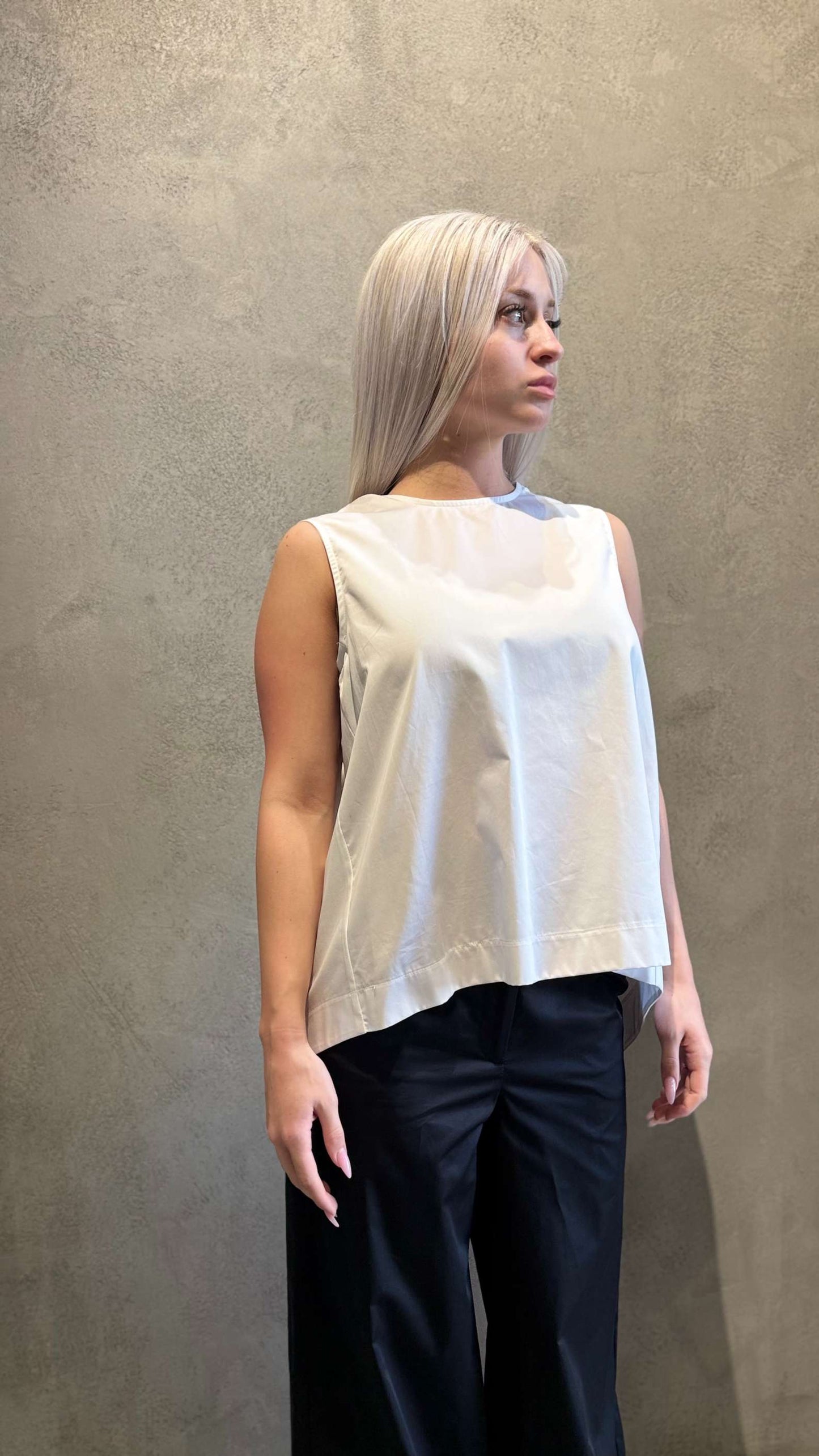  KELLIE TOP WHITE - Vesta Donna 