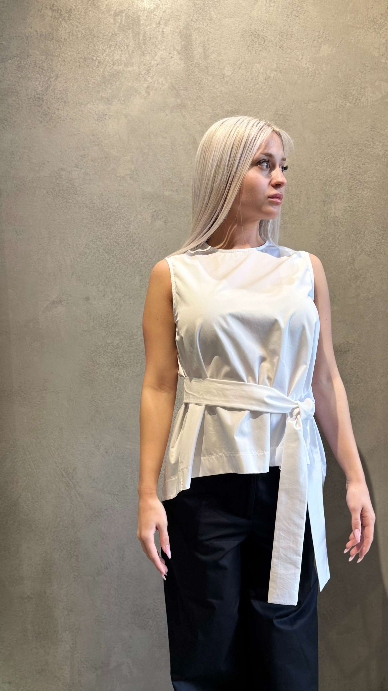  KELLIE TOP WHITE - Vesta Donna 