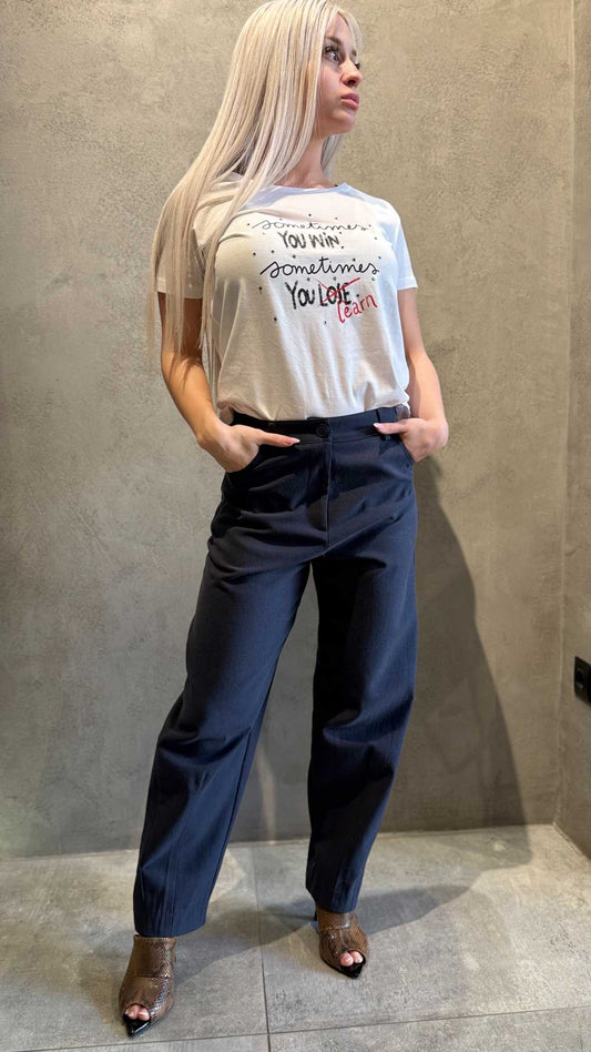 VIRGINIA PANTS NAVY BLUE