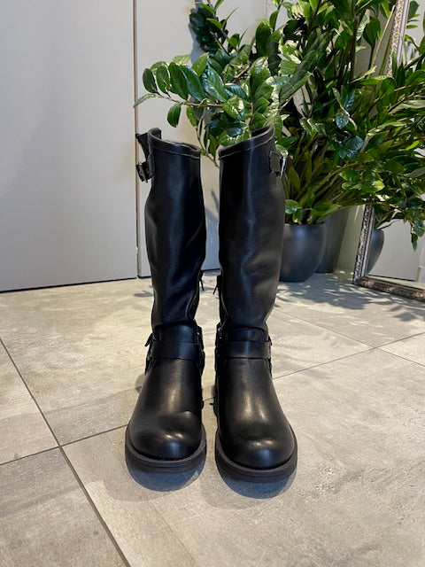 Italians NERO BIKER  BOOTS - Vesta Donna