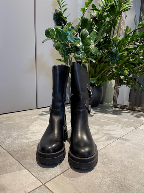 Italians CHOKER BIKER  BOOTS - Vesta Donna