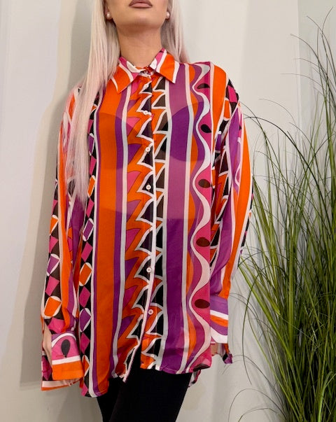 DELILAH SHIRT FUCHSIA - Vesta Donna