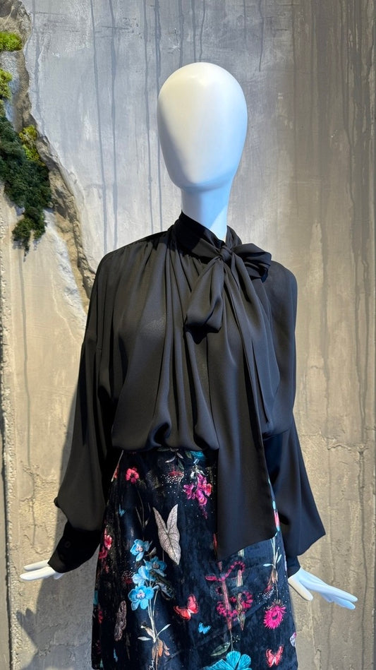  MANI SHIRT BLACK - Vesta Donna 