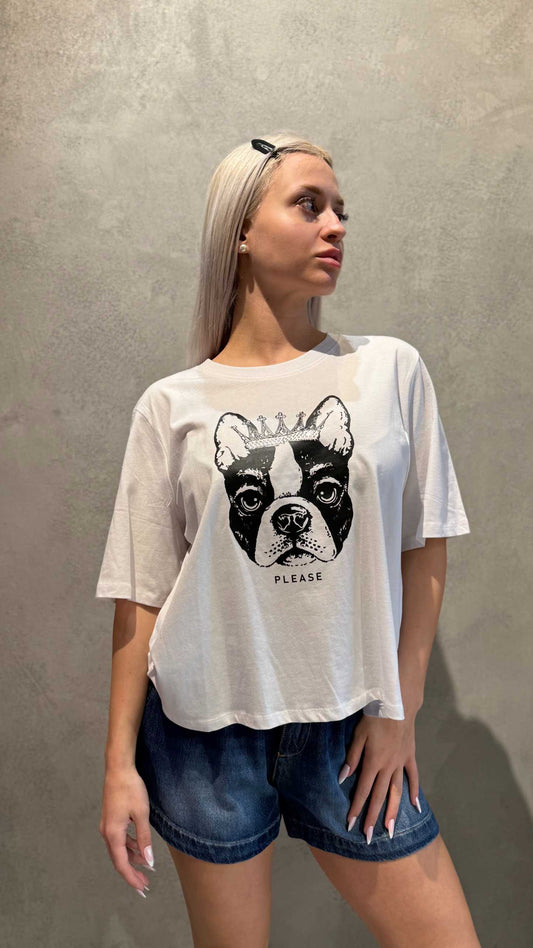 DOGGY T-SHIRT WHITE