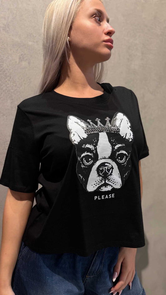 DOGGY T-SHIRT BLACK