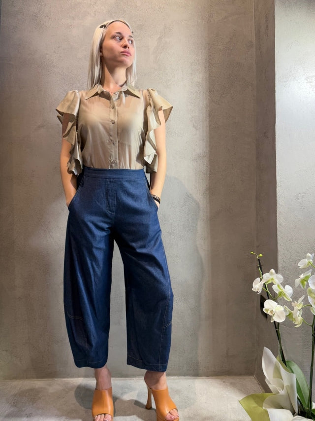  EVALYN DENIM PANTS - Vesta Donna 