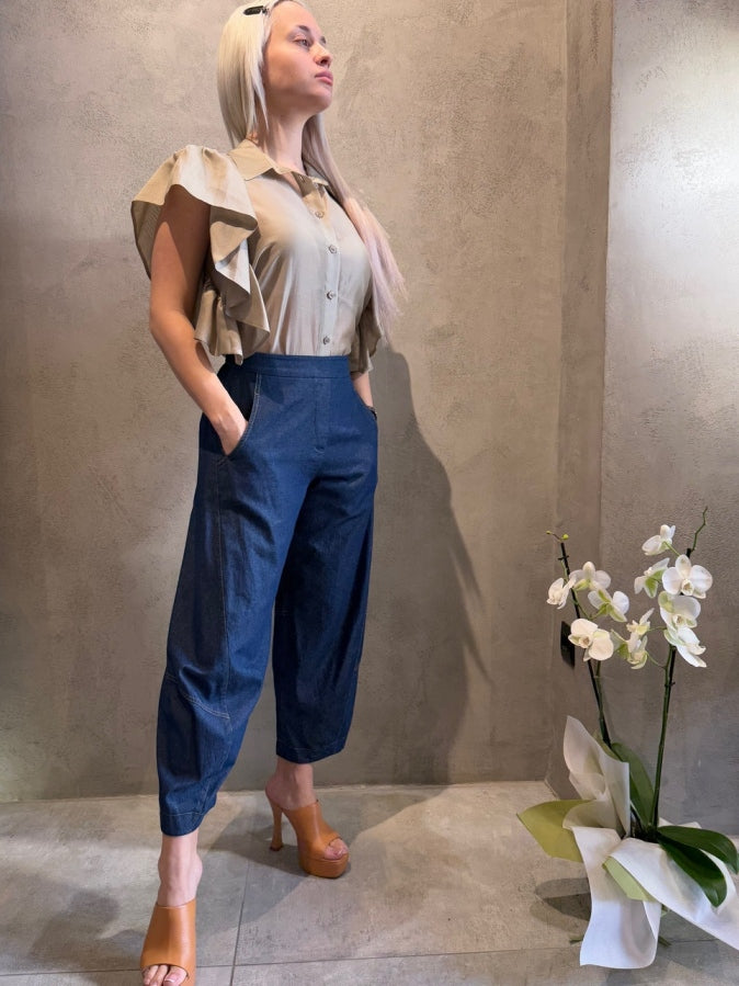  EVALYN DENIM PANTS - Vesta Donna 