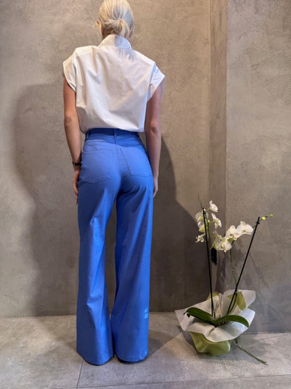  BILLIE PANTS BLUE - Vesta Donna 