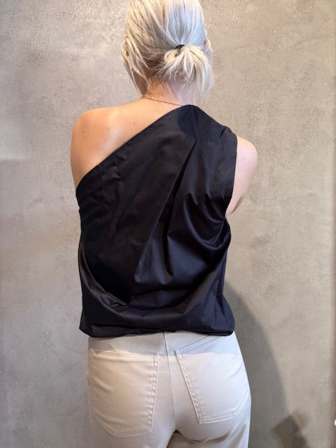 KRISSY TOP BLACK - Vesta Donna