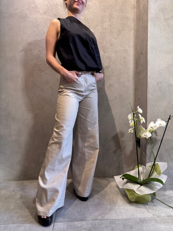  JUDY PANTS BLACK - Vesta Donna 