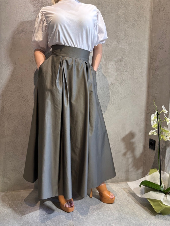  TIFFANY SKIRT KHAKI - Vesta Donna 