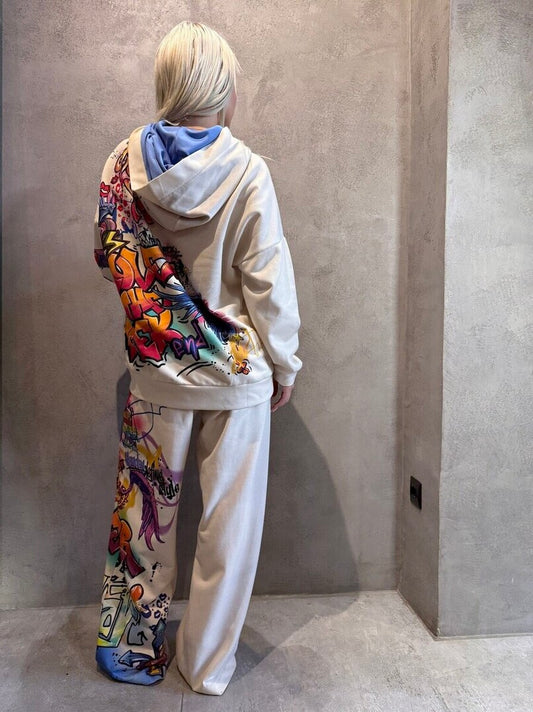  BEATRICE SET ECRU - Vesta Donna 