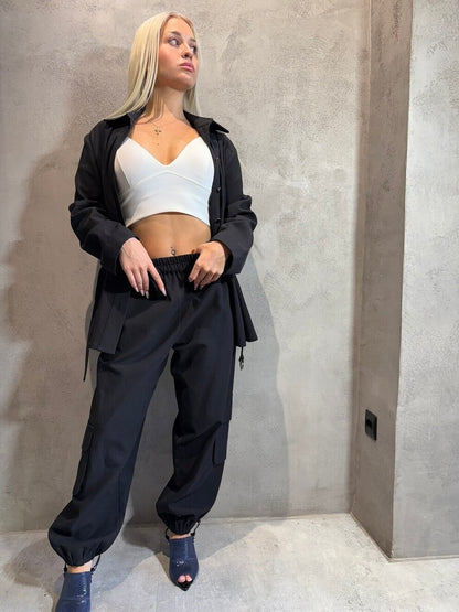  LANA SET BLACK - Vesta Donna 