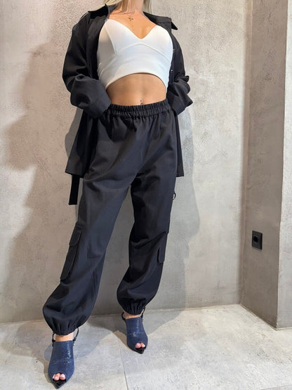  LANA SET BLACK - Vesta Donna 