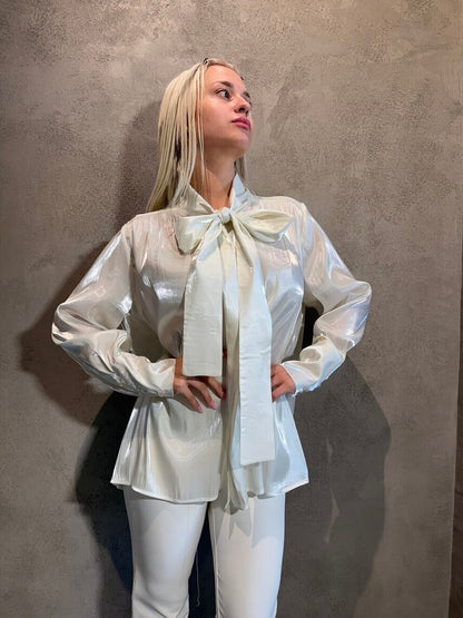  BRIGHT SHIRT ECRU - Vesta Donna 