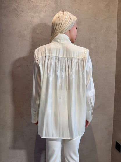  BRIGHT SHIRT ECRU - Vesta Donna 