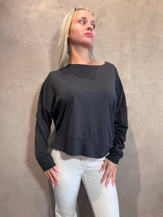  MARY TOP BLACK - Vesta Donna 