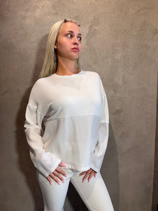  DENNY TOP ECRU - Vesta Donna 