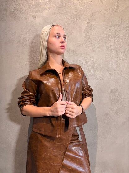  REESE JACKET TABAC - Vesta Donna 