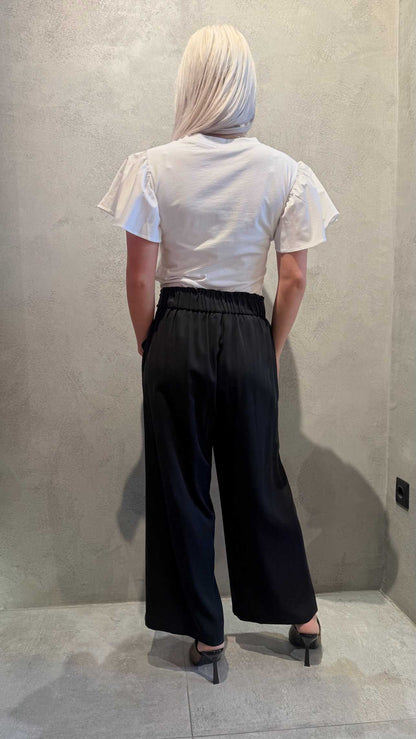SOPHIA CROP PANTS BLACK