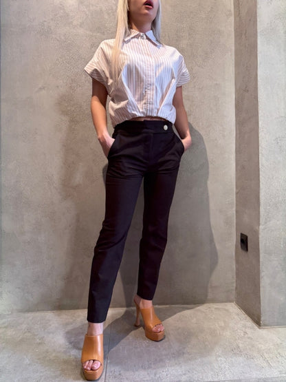  JUDY PANTS BLACK - Vesta Donna 