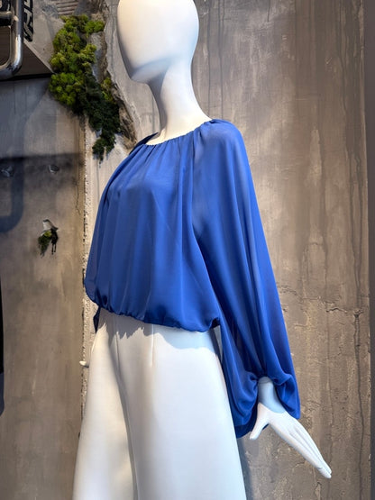  JASMINE TOP BLUE - Vesta Donna 