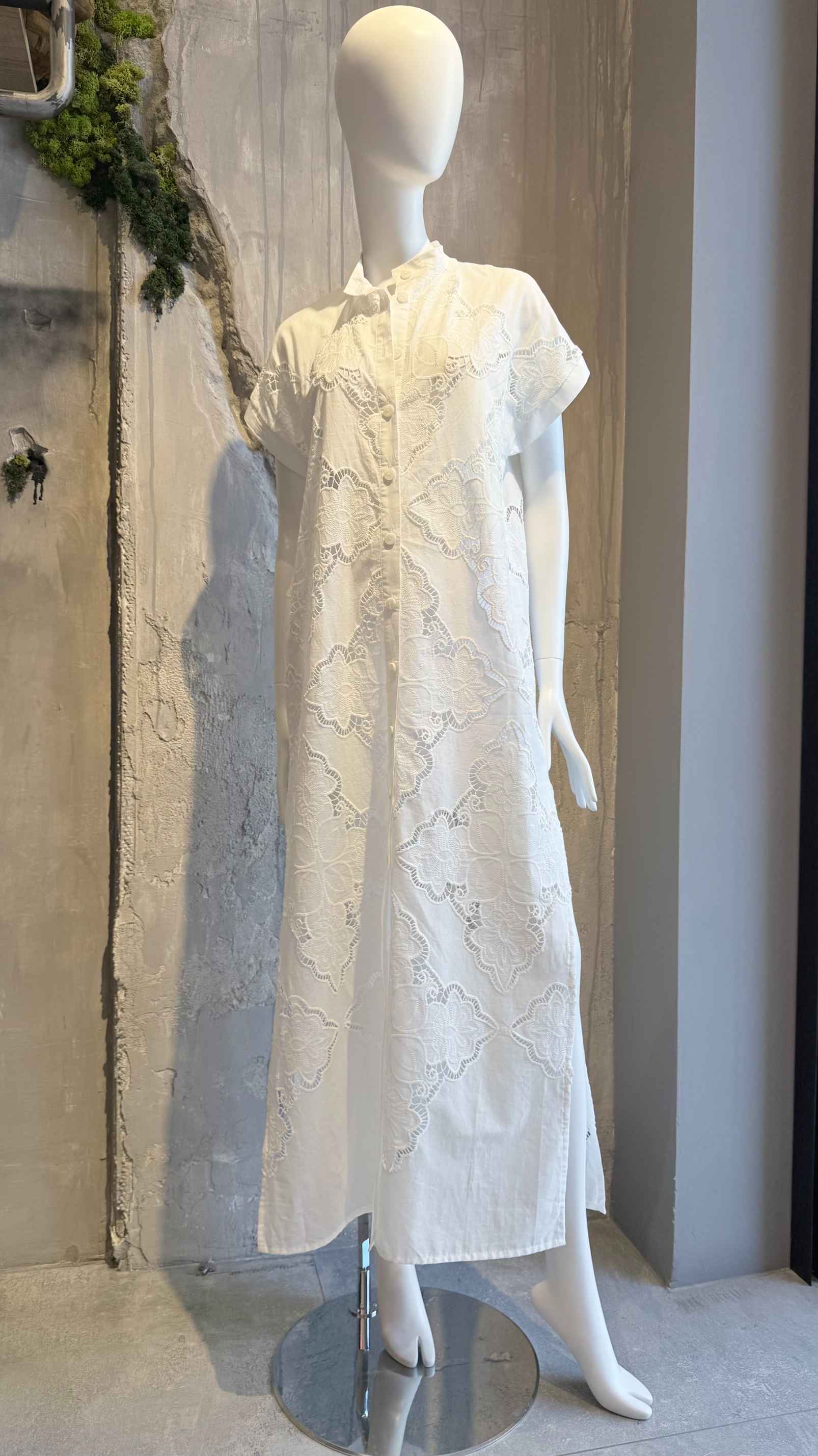  ELECTRA DRESS WHITE - Vesta Donna 