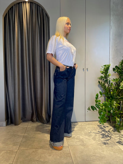 LIZZO WIDE LEG JEANS