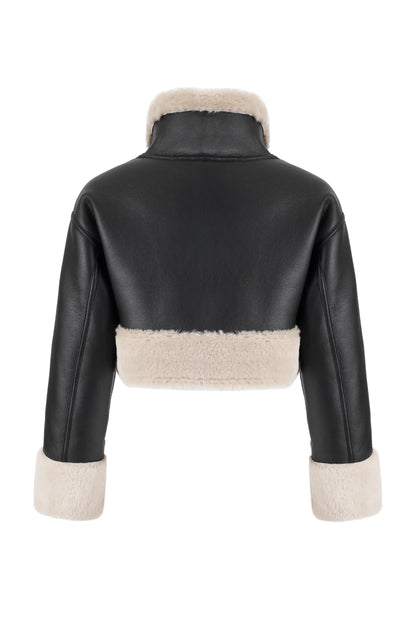 SINTHIA AVIATOR JACKET BLACK